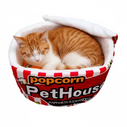 Cama Con Diseño Para Gato
